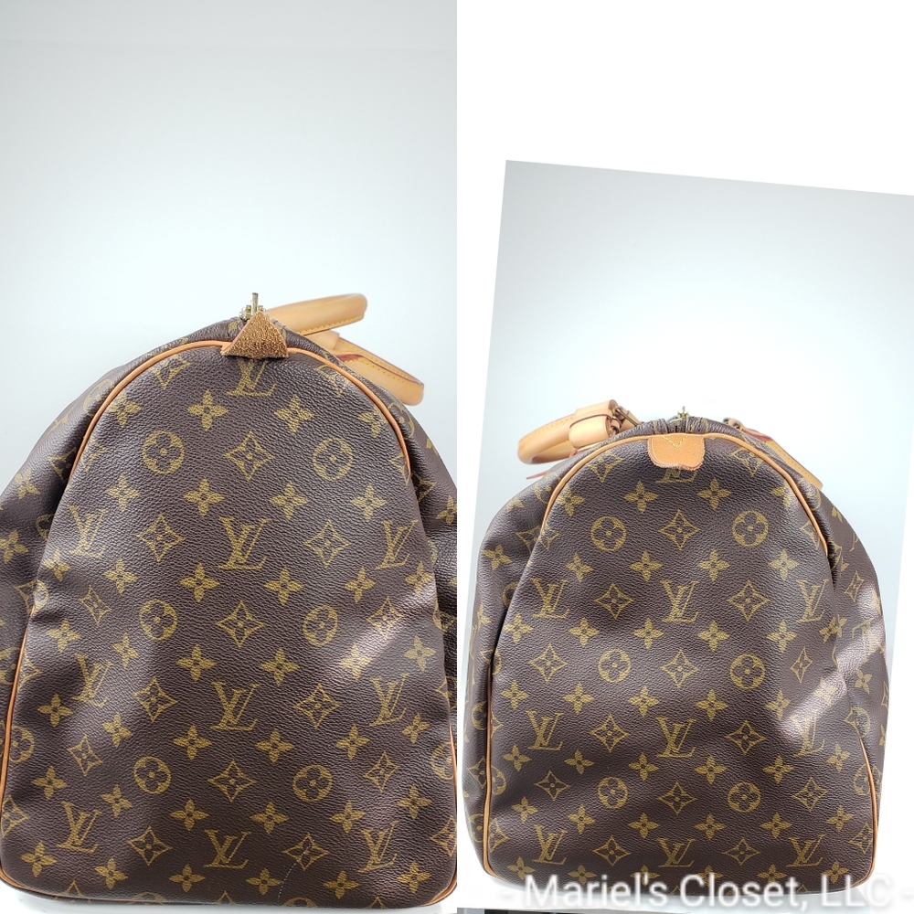 Authentic Louis Vuitton Keepall 55 Duffel Bag #2442M - Picture 7 of 10